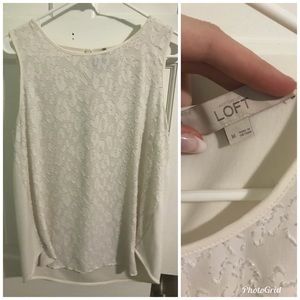 Loft Sleeveless Blouse
